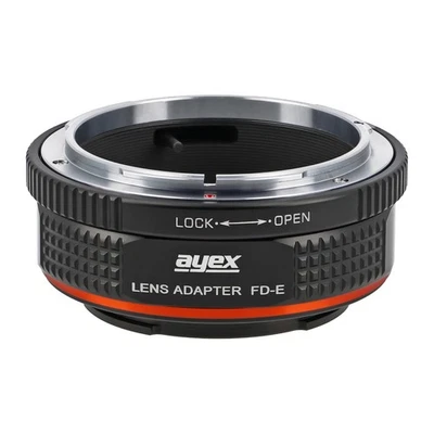 ayex FD-Sony E Objektivadapter für Canon FD & FL Objektive an Sony Alpha E-Mount