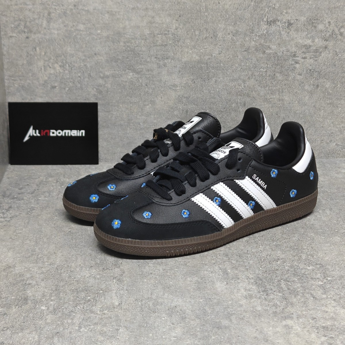 Size 6 - adidas Samba OG Black Floral Embroidery W for sale online