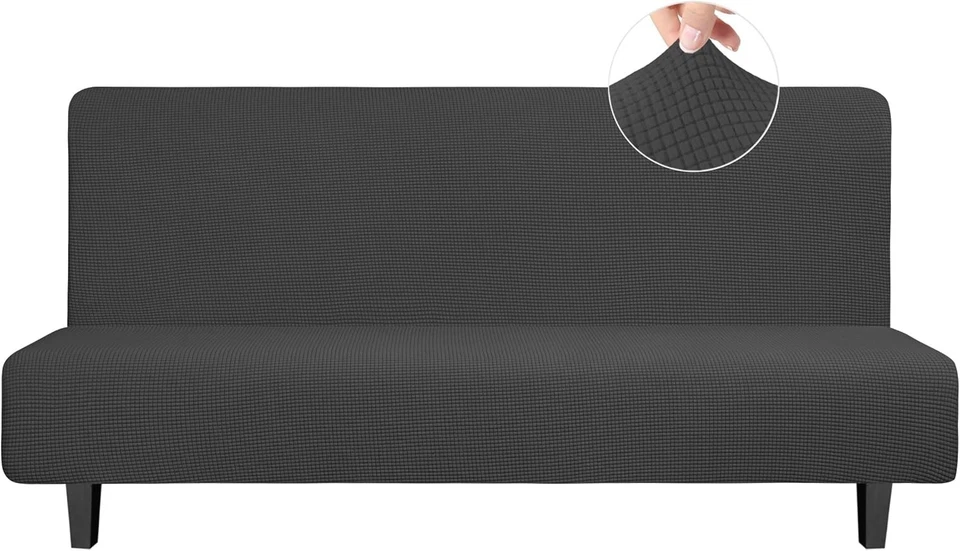 Funda protectora de sofá futón elástica funda de cama grande para niños cubierta de sofá oscura... Foto 3 de 4