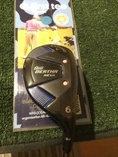Callaway Ladies Big Bertha Reva 30 6 Hybrid RCH 45 Blue Graphite Shaft 38.25