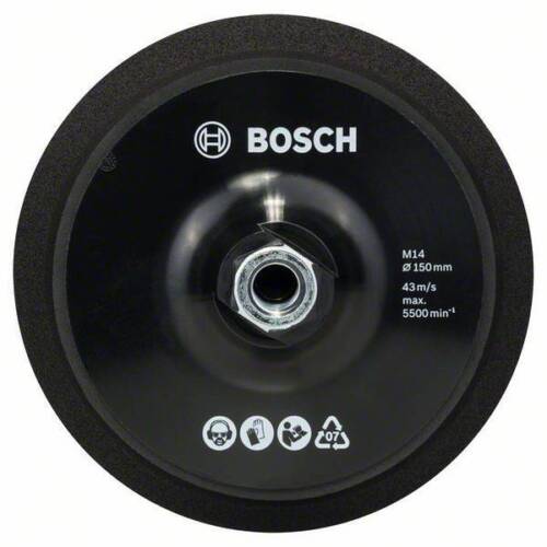 Bosch Accessories 2608612027   Platorello con fissaggio a strappo - M 14, Ø 150 - Bild 1 von 1