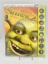 Shrek 2 Official Strategy Guide Bradygames PlayStation 2 PS2 With Poster In tact