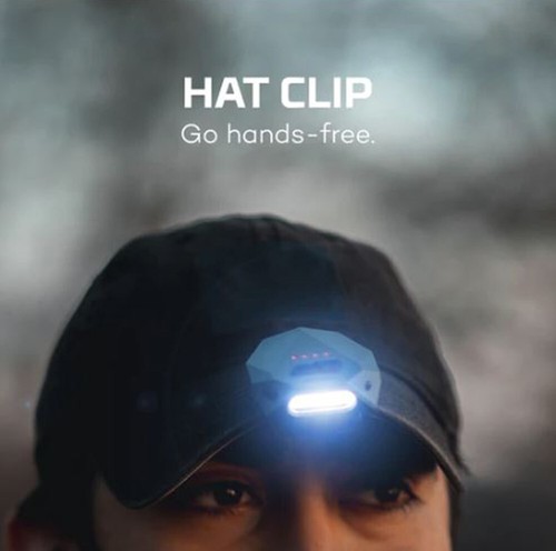 NEBO Einstein CAP 50 Lumen Headlamp Cap Torch Rechargeable 50   (UK Stock)  BNIP - Picture 4 of 24