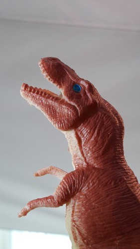 T Rex Tyrannosaurus Dinosaurus - Orange - Toy Figures - Bild 12 von 13