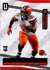 2019 Genard Avery Panini Unparalleled Football #51 Cleveland Browns Rookie RC