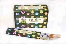 Namaste India Agarbatti 7 Chakra Masala Fragrance Incense Sticks 15g X 12 Pack