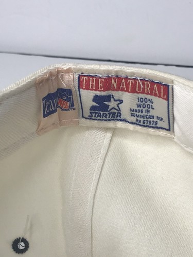 Vintage Rare Starter NFL Oakland Raiders Hat Snapback The Natural 100% Wool New - Picture 13 of 22