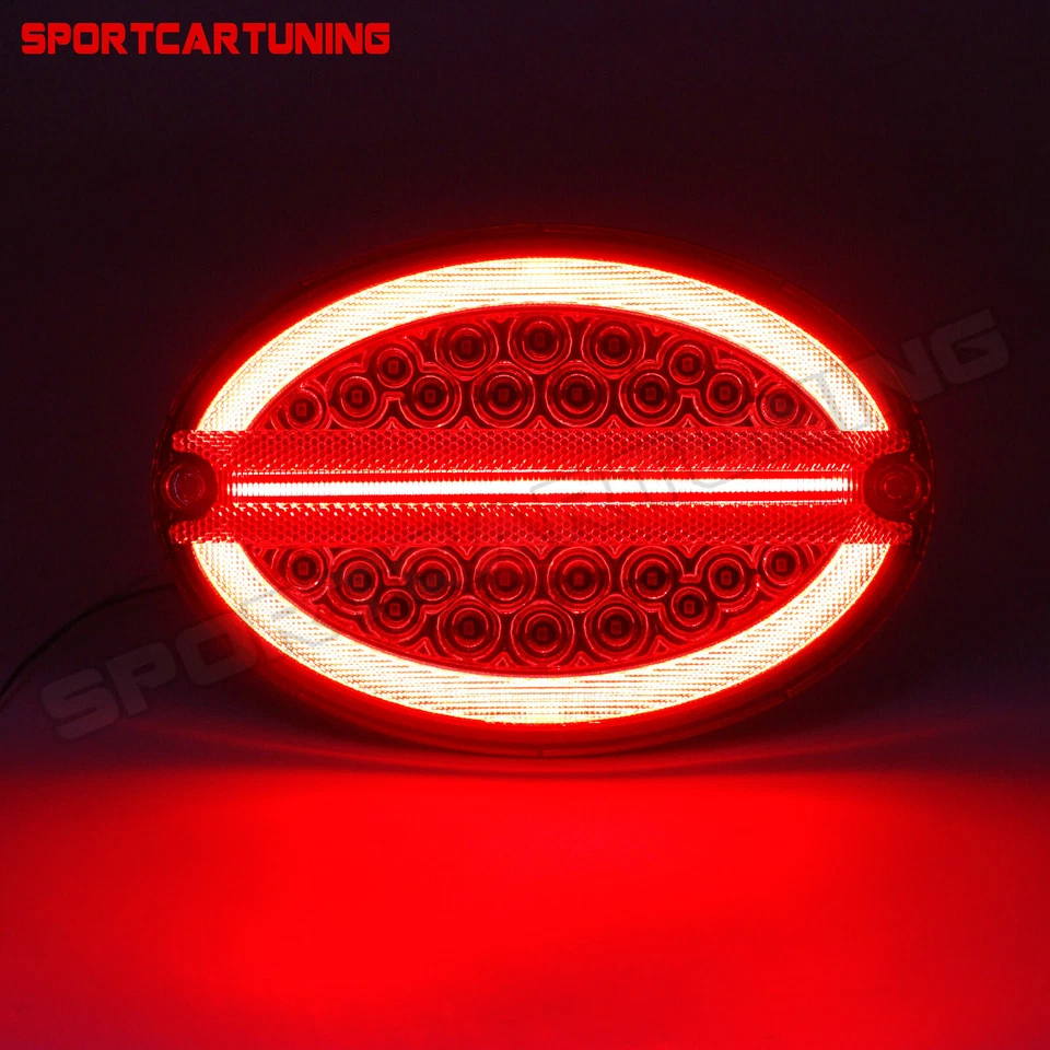 5x Red Rear LED Tail Lights 3rd Third Brake Lamp For 1997-2004 Chevy Corvette C5 Foto 3 de 4