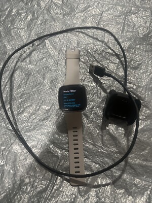 Fitbit Versa 2 Activity Tracker Men Women Black Fitness Small FB507 With Charger