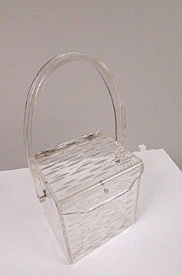 clear square bag