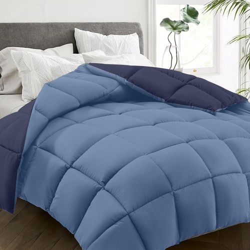 Ultra Soft All-Season Comforter Insert - Breathable, Machine Washable, Box Stitc - Picture 11 of 20