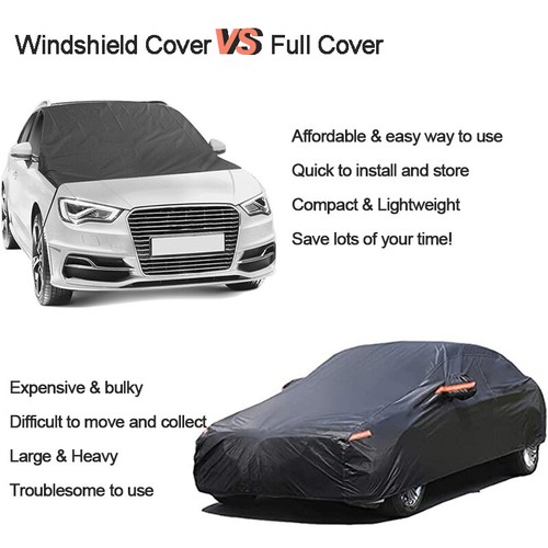 Auto Windscreen Cover Snow Shade UV Sun Dust Ice Frost Shield For Alfa Romeo Car - Picture 3 of 11