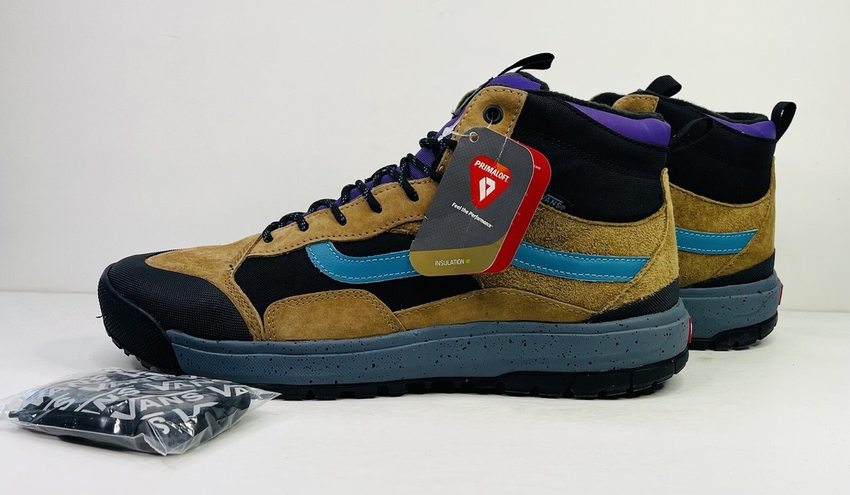 Vans Ultrarange Exo Hi Mte-1 Tobacco Black Purple Men's Size 7 BRAND NEW