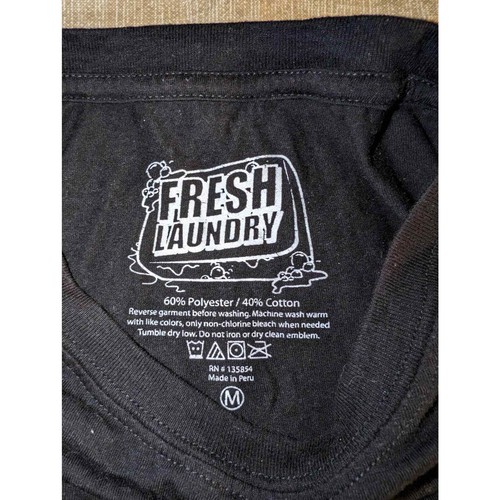 Fresh Laundry men's medium shirt in cash we trust money over everything - Picture 4 of 5