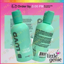 B-Luvd Silicone Based Premium Personal Lubricant Sex Gel Glide Lube Long Lasting