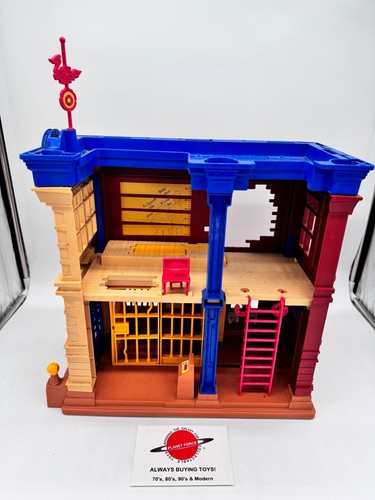 Estación de policía del recinto 1990 con caja vintage Academia de policía Kenner juego - Imagen 3 de 11