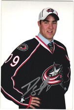 David Savard Autographed 4x6 Color Photo Columbus Blue Jacket 2009 Draft
