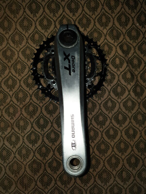 Shimano Deore XT FC-M770 3 Speed Crankset | eBay