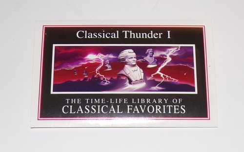 VTG CLASSICAL THUNDER 1 THE TIME LIFE LIBRARY OF CLASSICAL FAVORITES 1994 - Picture 4 of 7
