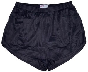 Black-Nylon-Ranger-Panties-Silkies-Running-Track-Shorts-by-Soffe-Men-039-s-3XL