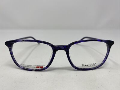 Takumi Eyewear TK1094 80 51-18-140 Purple Tortoise Eyeglasses