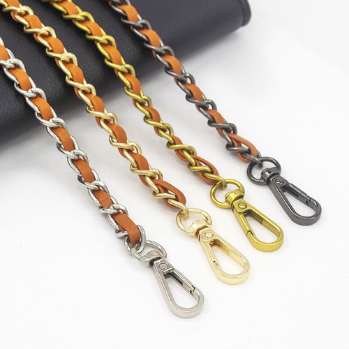 Leather Braided Chain Replacement Crossbody Shoulder Purse Handbag Bag Strap - Bild 5 von 33