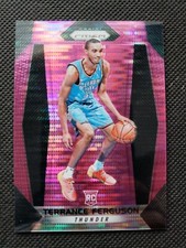 TERRANCE FERGUSON 2017-18 PANINI PRIZM PINK PULSAR ROOKIE RC SP REFRACTOR #42/42