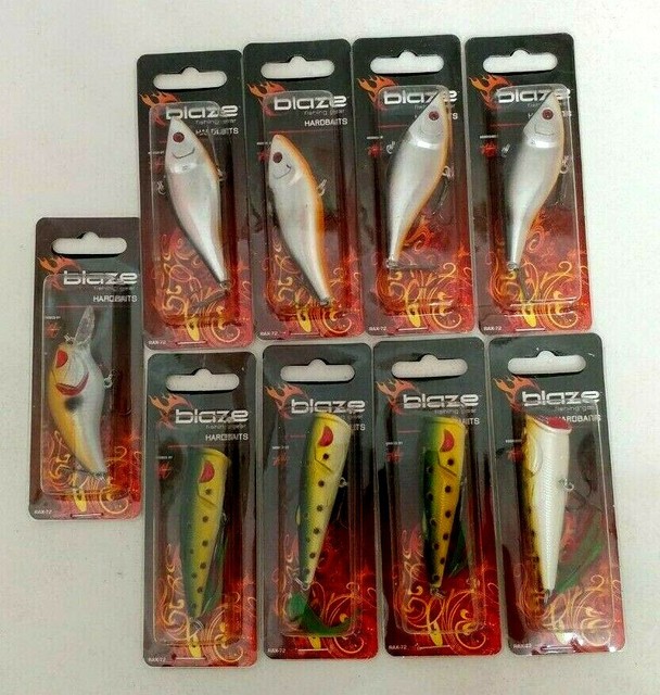 (9) Matzuo Blaze Crankbaits Poppers, Lot of 9 Fishing Lures eBay