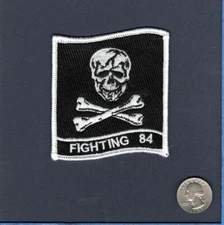 VF-84 JOLLY ROGERS US NAVY Grumman F-14 Tomcat  Fighter Squadron Patch