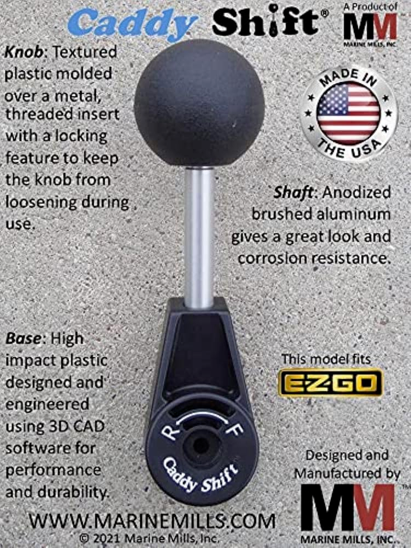 Caddy Shift EZGO Golf Cart Shifter, ForwardReverse Shift Lever