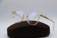 NEW TOM FORD TF 5796-K-B 072 CLEAR GOLD AUTHENTIC FRAMES W/CASE EYEGLASSES 49-20