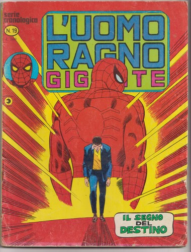 Luomo Ragno Gigante 19 (Amazing Spider-Man 50) 1978 1st Kingpin Romita Italian - Picture 1 of 3