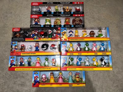 Super Mario Jakks Lot of 9 Multi-Pack Sets New in Box NIB 8 bit Wendy Daisy