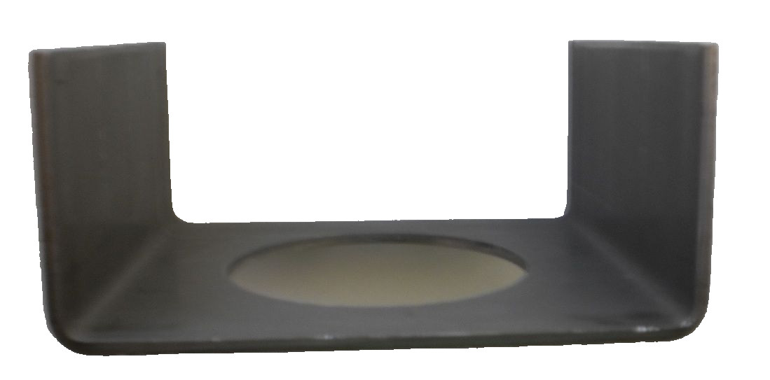 TWO Custom Weld On Bracket Mount for 2" Round sealed Grommet Light LED