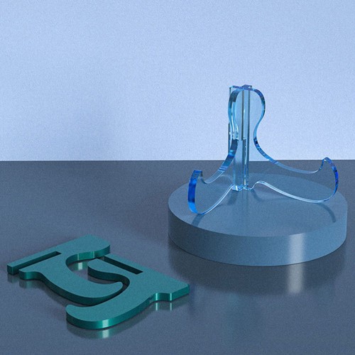 2 vente en gros Pcs Kristall-Epoxy-Form Telefonständerform Formen Für Ausstellungsstände