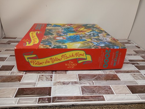 Springbok Wizard Of OZ 2000 Piece Puzzle Follow The Yellow Brick Road Pre Owned - Picture 6 of 10