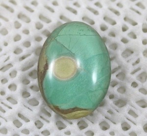 Rare-Utah-Variscite-amp-Minerals-Cabochon-with-Clear-Quartz-Cap-V2