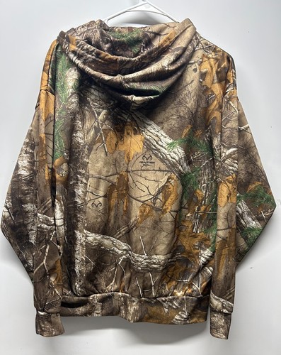 Realtree-Hooded Sweatshirt- Camouflage Kids XL-Front Pocket RN# 120422 - Picture 3 of 3