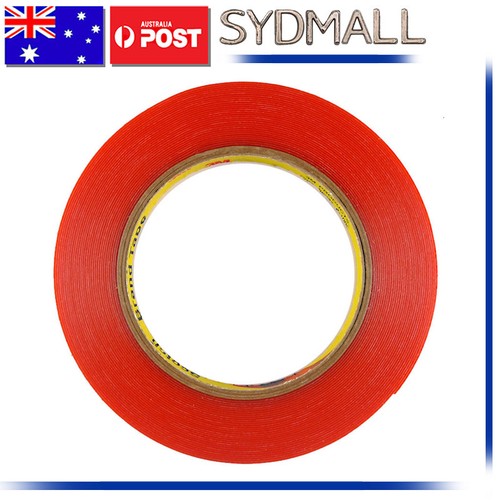 Cinta adhesiva acrílica transparente transparente transparente de doble cara 3M VHB 8 mmX10 m OZ - Imagen 3 de 3