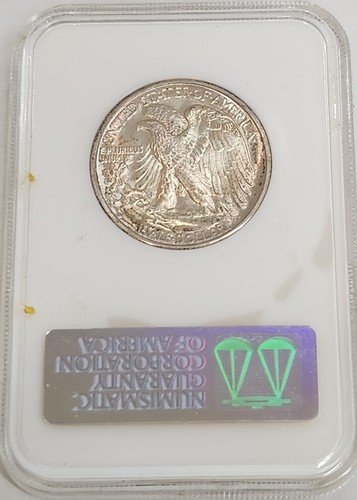 1941-D MS65 Walking Liberty Half Dollar NGC - Picture 2 of 2