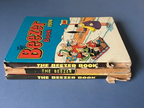 3 Beezer Books - 1973, 1974, 1977, Vintage All have damage poor condition - Bild 2 von 2