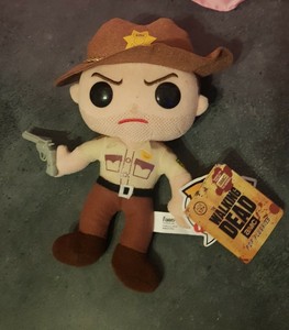 Funko Pop! The Walking Dead Rick Grimes Plush 23cm Tall | eBay