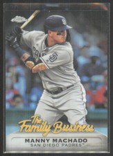 2019 Topps Chrome Update The Family Business Manny Machado #FBC-23