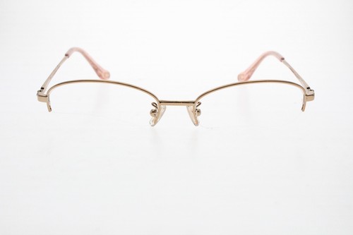 COACH HC 5136 9331 SHINY ROSE GOLD 53-17-140 MM OVAL HALF RIM METAL FRAMES