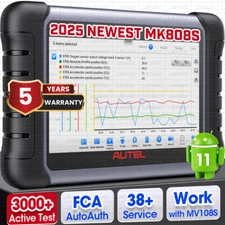 2025 Autel MaxiCOM MK808S as MK808BT PRO Bidirectional Diagnostic Scanner Tool