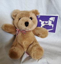 FAO Schwarz Teddy Bear Plush Stuffed Animal Tan MINT W/TAGS