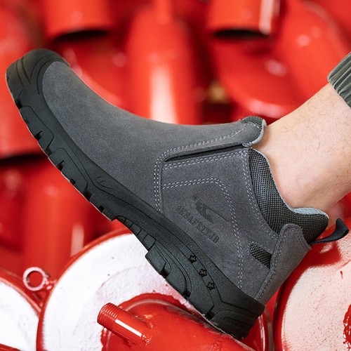 Men’s Steel Toe Safety Shoes Lightweight Work Boots Industrial Welding Sneakers - Picture 17 of 26