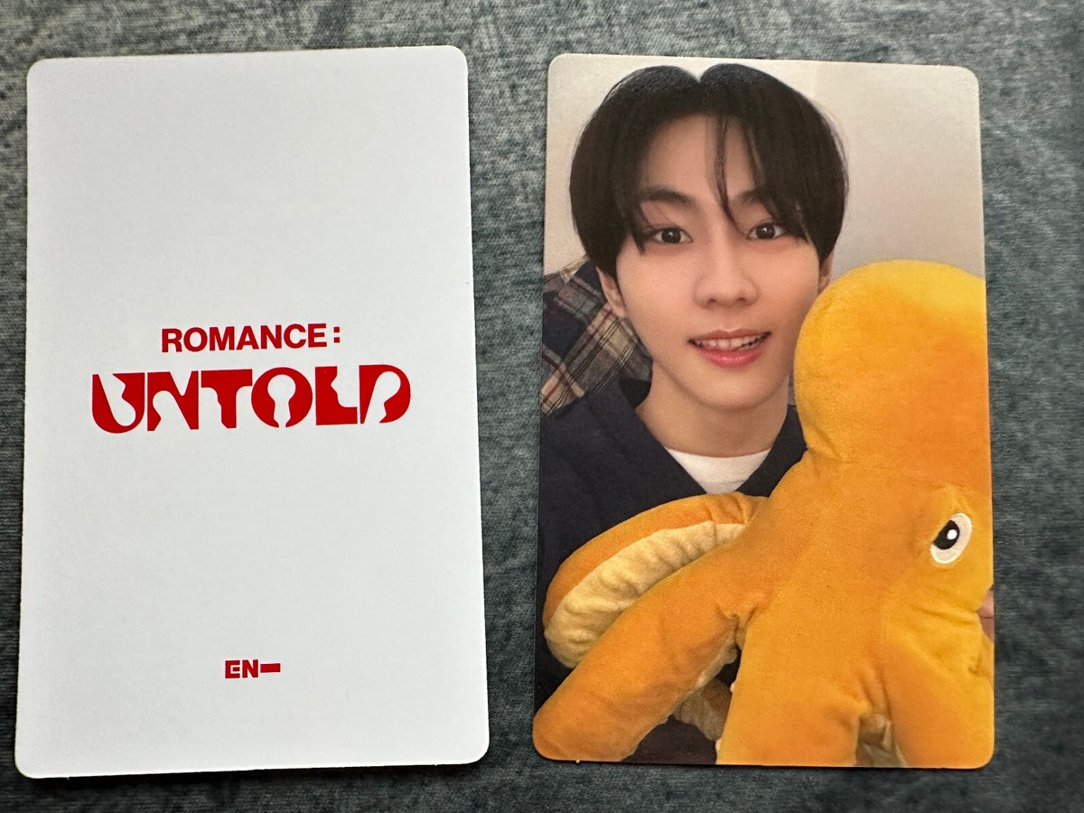 ENHYPEN JUNGWON ROMANCE:UNTOLD サイントレカ ENHYPEN JUNGWON ROMANCE UNTOLD PHOTOCARD TARGET EXCLUSIVE US