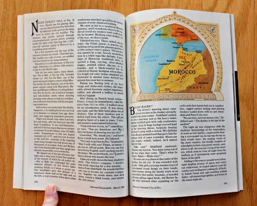 National Geographic March 1986; Texas; Panda; Fez; S Houston; Narwhals; Tenn-Tom - Picture 15 of 23