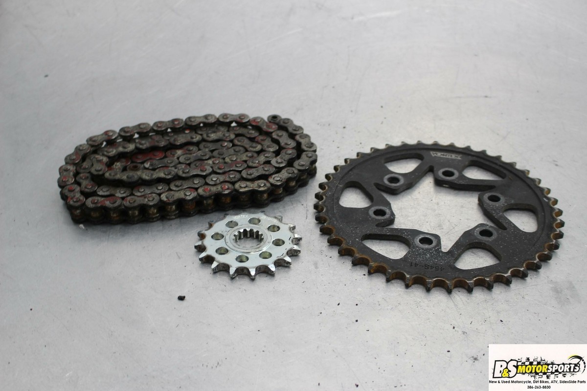 04-05 Kawasaki Ninja Zx10r Zx10 Main Drive Chain Sprocket Front